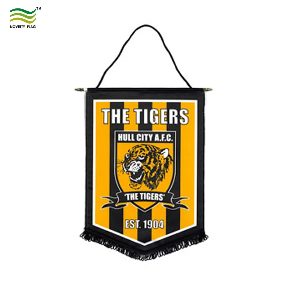 High Quality Custom Sports Podium Flags  Football Pennants
