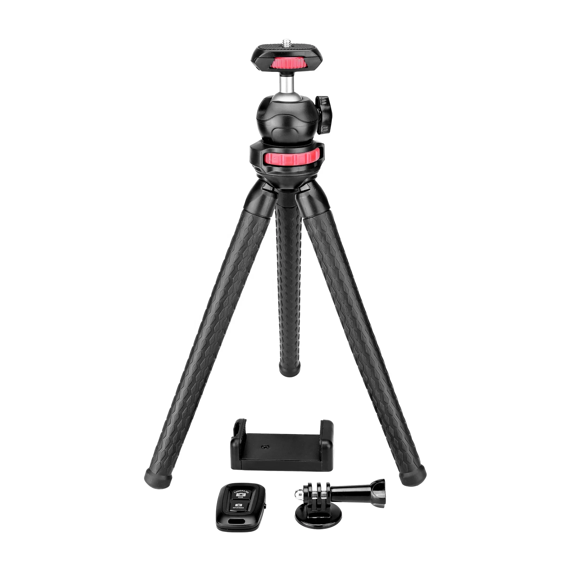 Brand New Online Live Stream Phone Holder Mobile Accessories Flexible Tripod Video Phone Holder Adjustable Mini Octopus Tripod