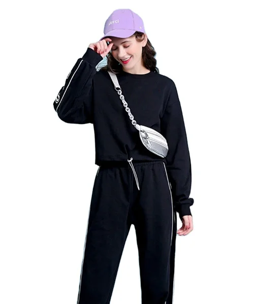 Весенне-осенняя толстовка, спортивная одежда, повседневный женский спортивный костюм, разные цвета, костюм для бега