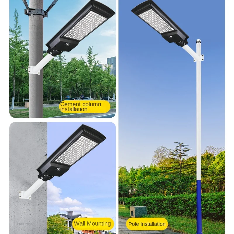 Factory Direct Supply High Efficiency Solar Induction Street Lamp 180W Waterproof Solar Garden Light