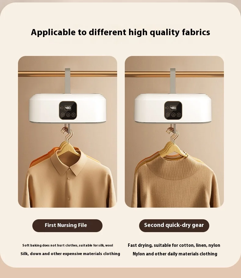 wholesale Automatic Portable Home Clothes Dryer Machine Folding Design Hanging Wall Baby Clothes Dryer Machine