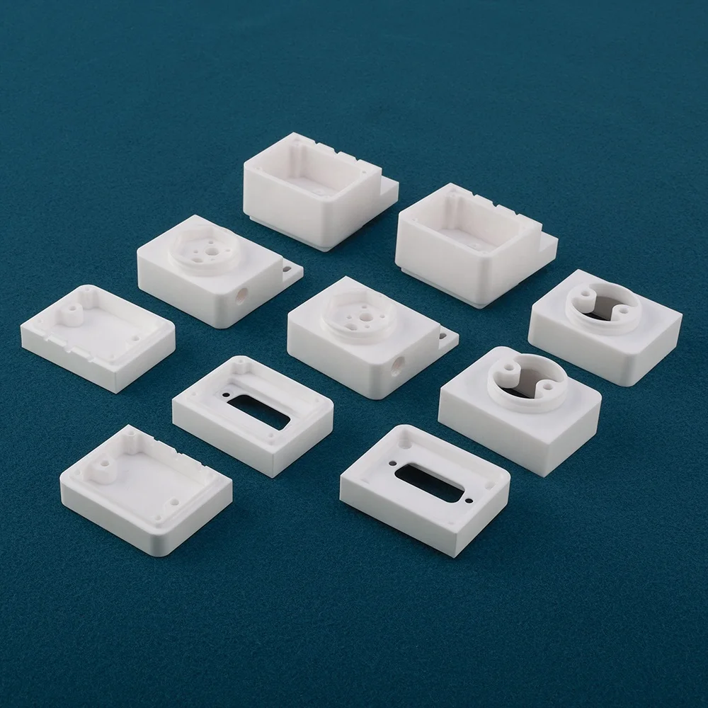 Strictly controlled CNC machining center customized teflon POM plastic parts acrylic ABS construction machinery parts