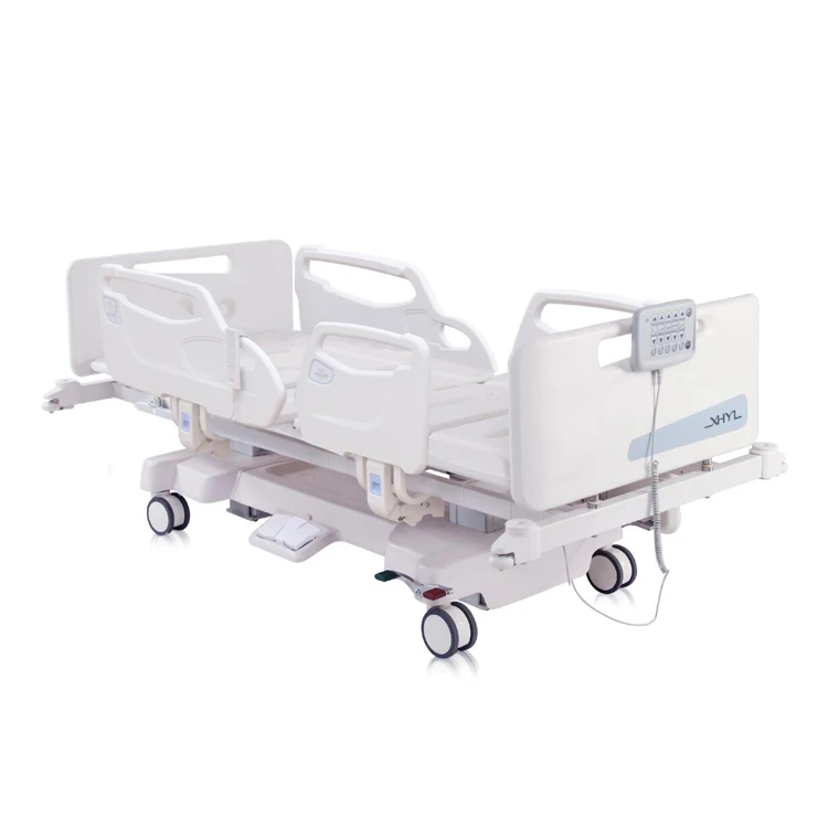 Cheap Price Five Functions ICU Electric Hospital Bed for Sale, Medical Equipment for Adult Patient