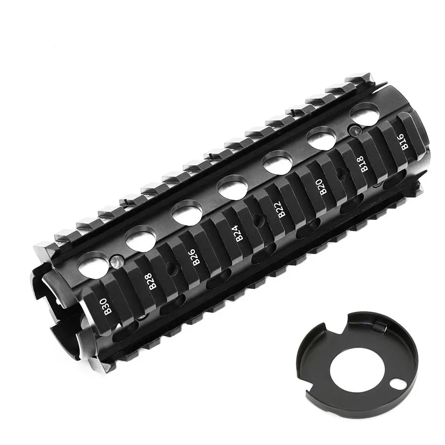 M4/ M16 Airsoft AEG RIS Handguard 6,7 дюймов CNC Picatinny Handguard 20 мм 4 рельсовая система Tacband G13M Series