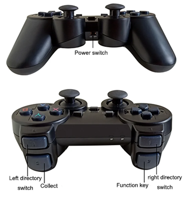 M8 X6 TV Game BOX Gaming Console 64GB 2.4G Wireless Built-in 15000 Games For PS1 HD 4K TV Retro Video Game Consoles With Gamepad