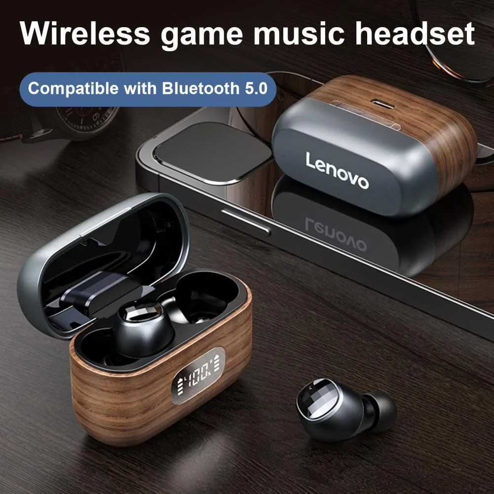 Lenovo factory hot sale Lenovo LP8 earbuds tws Wireless headphone bt 5.0 True waterproof Sport earbuds earphone