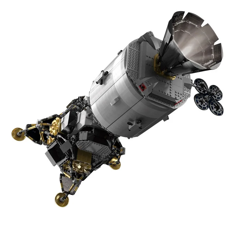 Hot Selling LaiNan Mould King 21006 7106PCS Apollo No.11 Building block puzzle toy holiday gift