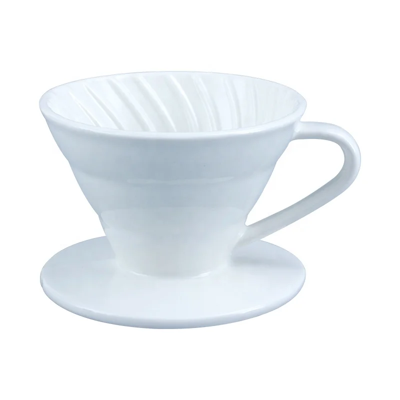 Аксессуары для пивоварения кофе, ручная Кофеварка v60, керамическая кофейная капельница для ручного капельного кофе