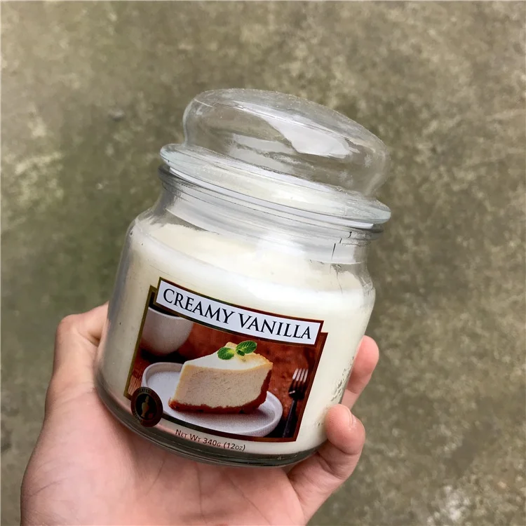 
Colorful Soy Wax Yankee Style Scented Candle In Glass Jar 
