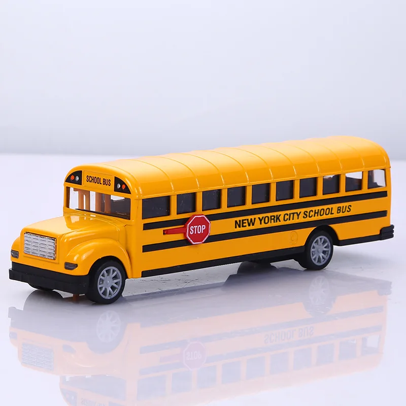 2024 Hot Selling 1/32 Bus Model Simulation Alloy School Bus Toys