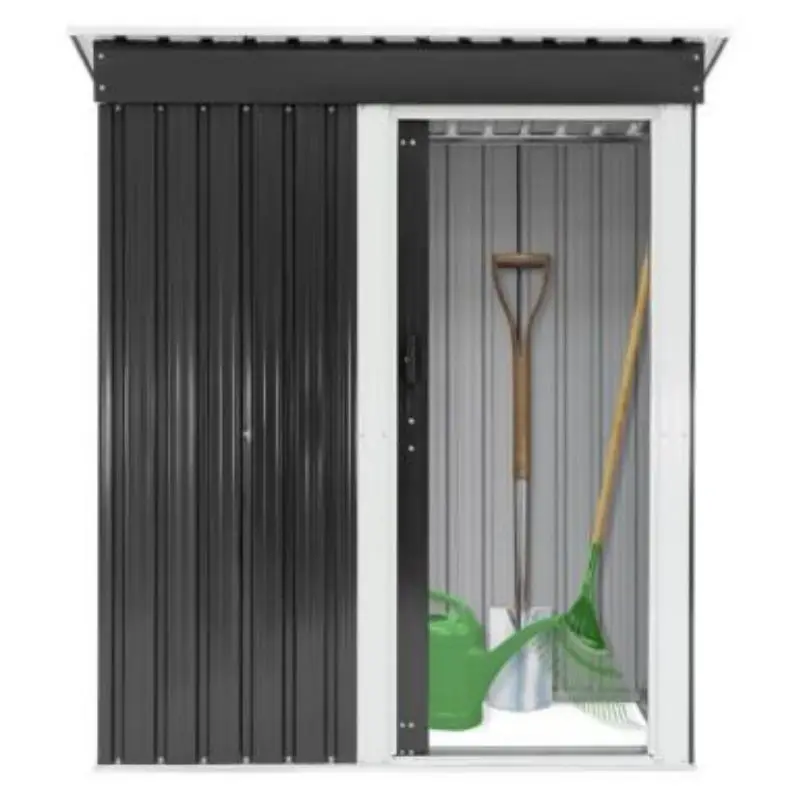 Low Price 4*7ft back yard shed metal shed gardenkinying brand waterproof storage