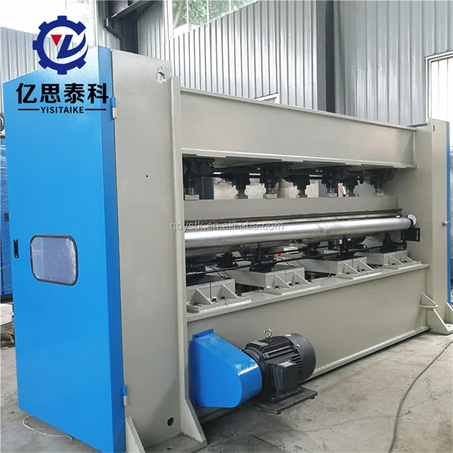 Qingdao Yisitaike carpet making machine non-woven fabric machine  needle punching machine for carpet and felt
