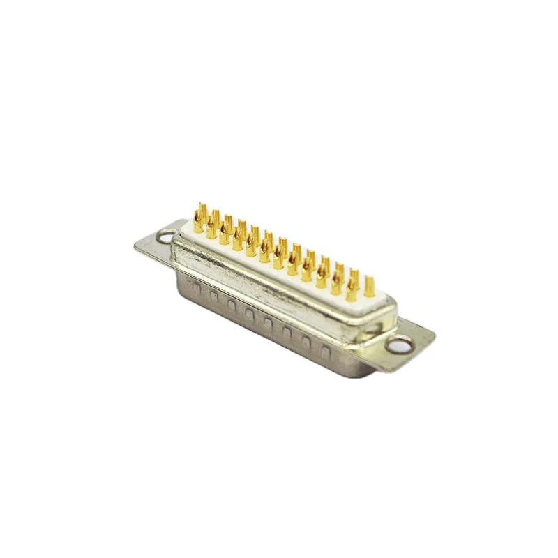 Industrial control medical aviation DB25 pin VGA serial port wire D-SUB solid core gold plated 25PIN male/female connector