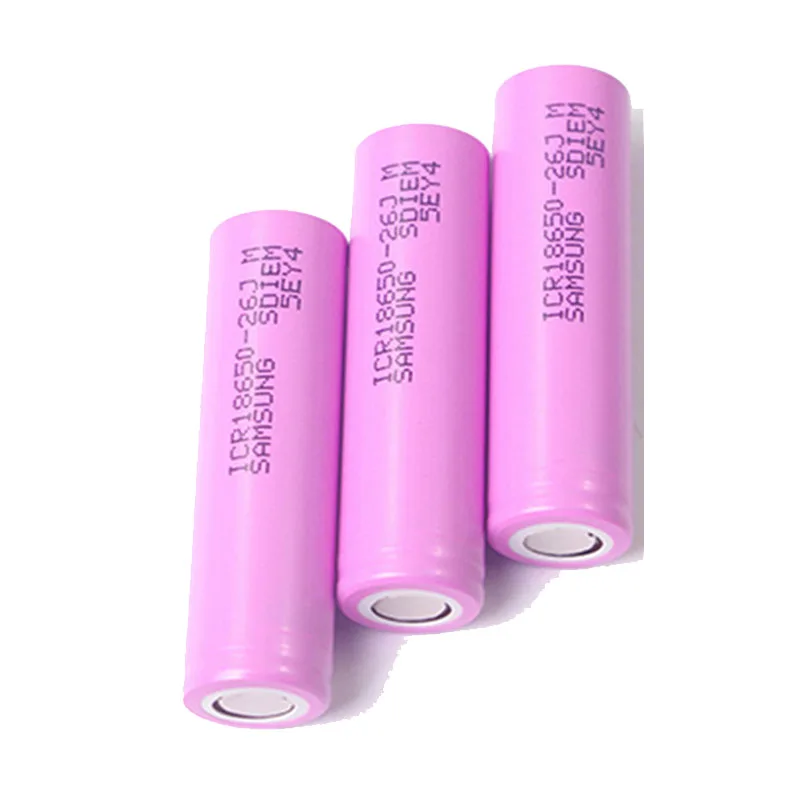 18650 battery pack 2600mah 18650 liuthium battery 18650 batteries li-ion rechargeable3.7V  2600mah