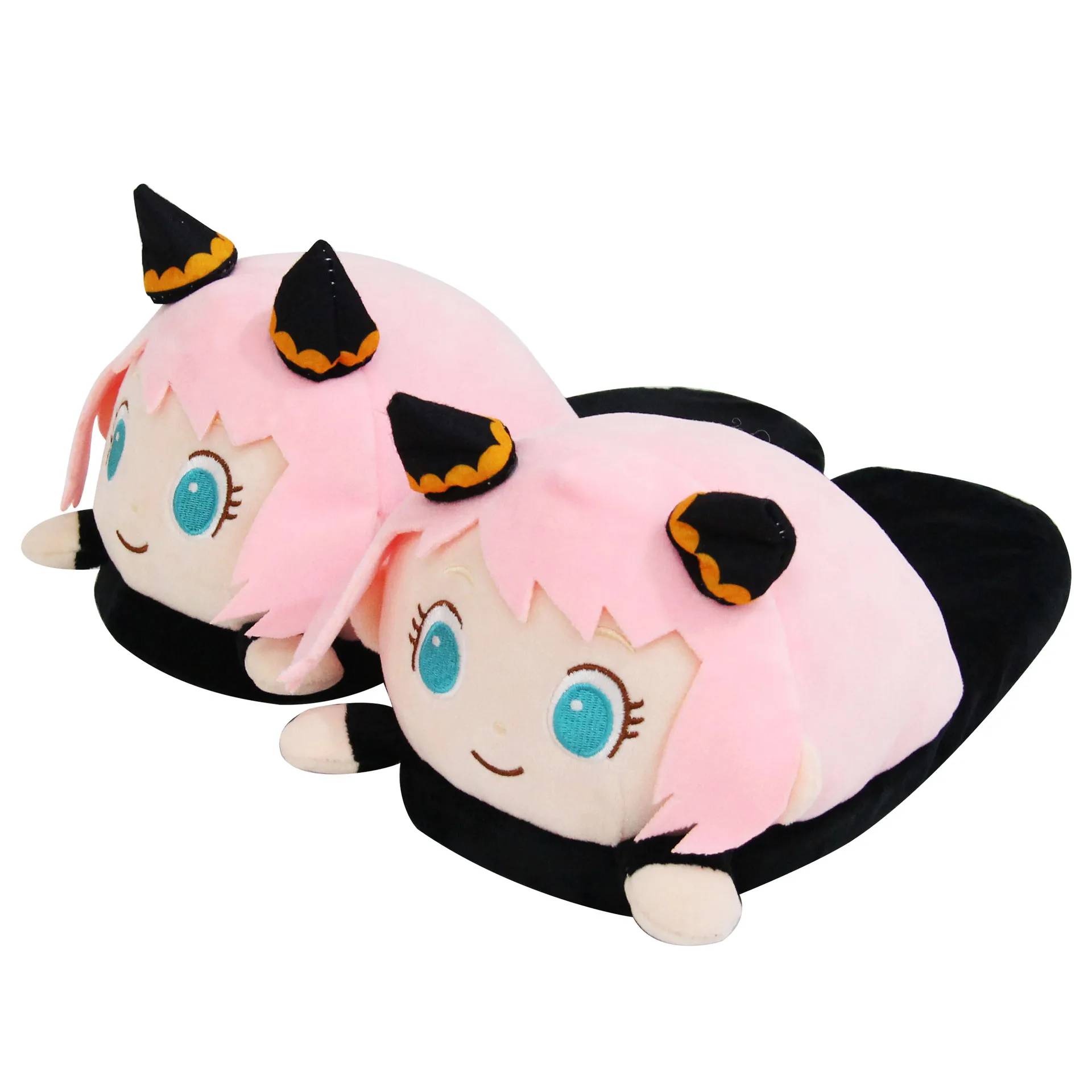 YWMX 7 styles size 36-42 Kawaii Anime Character Plush Slippers Stuffed Anime Doll Plush Toys for Women Men Home Warm Slippers