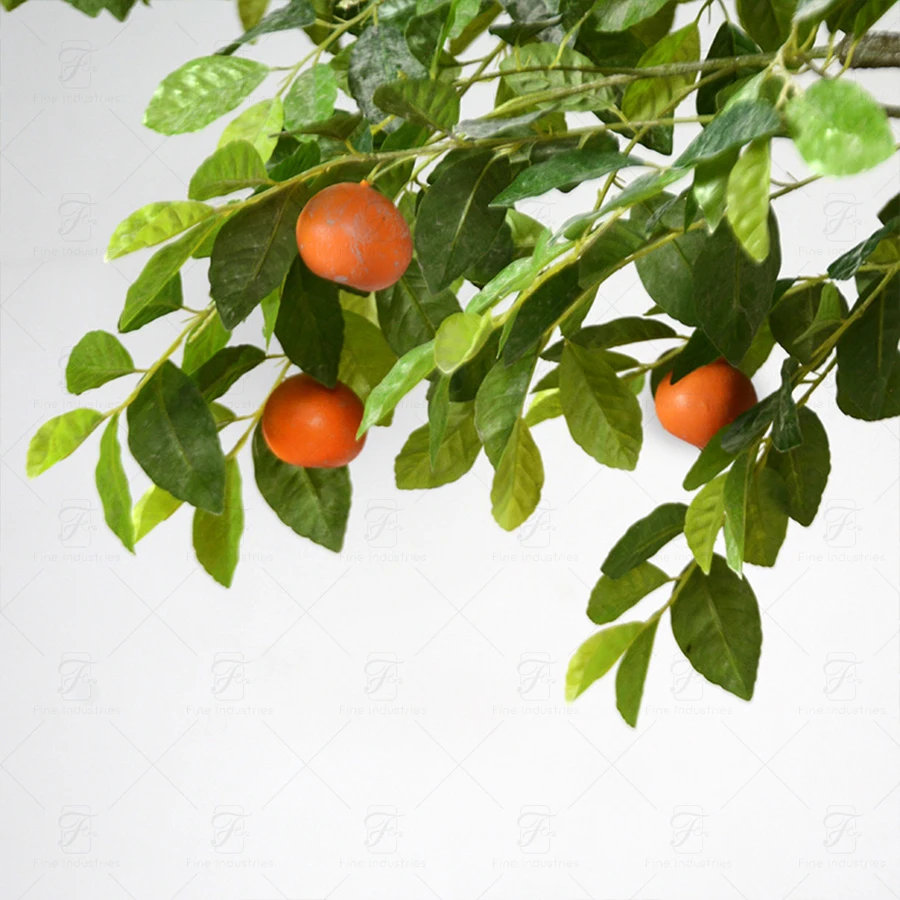1:1 Simulation Orange Tree Customized Large Artificial Tree Indoor Decorative Fruit Tree