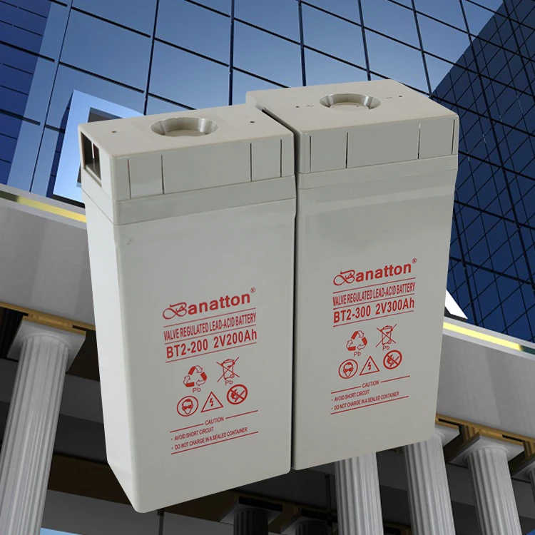 Factory Prices AGM 2V 200ah Deep Cycle Sealed Lead Acid Battery