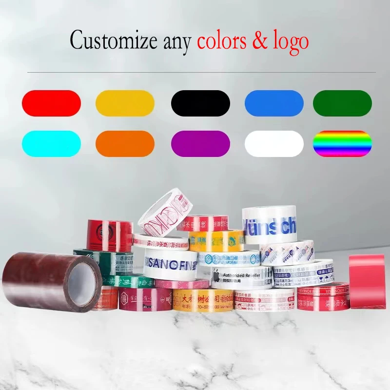 High Quality Direct  Clear BOPP Invisible Adhesive Packaging  Tape Rolls Single Acrylic Antistatic Max 4000 Carton Sealing Tape