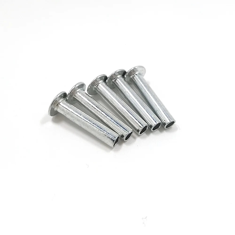 DIN7338 Stainless steel/Aluminum/Copper/Steel semi tubular/hollow rivets