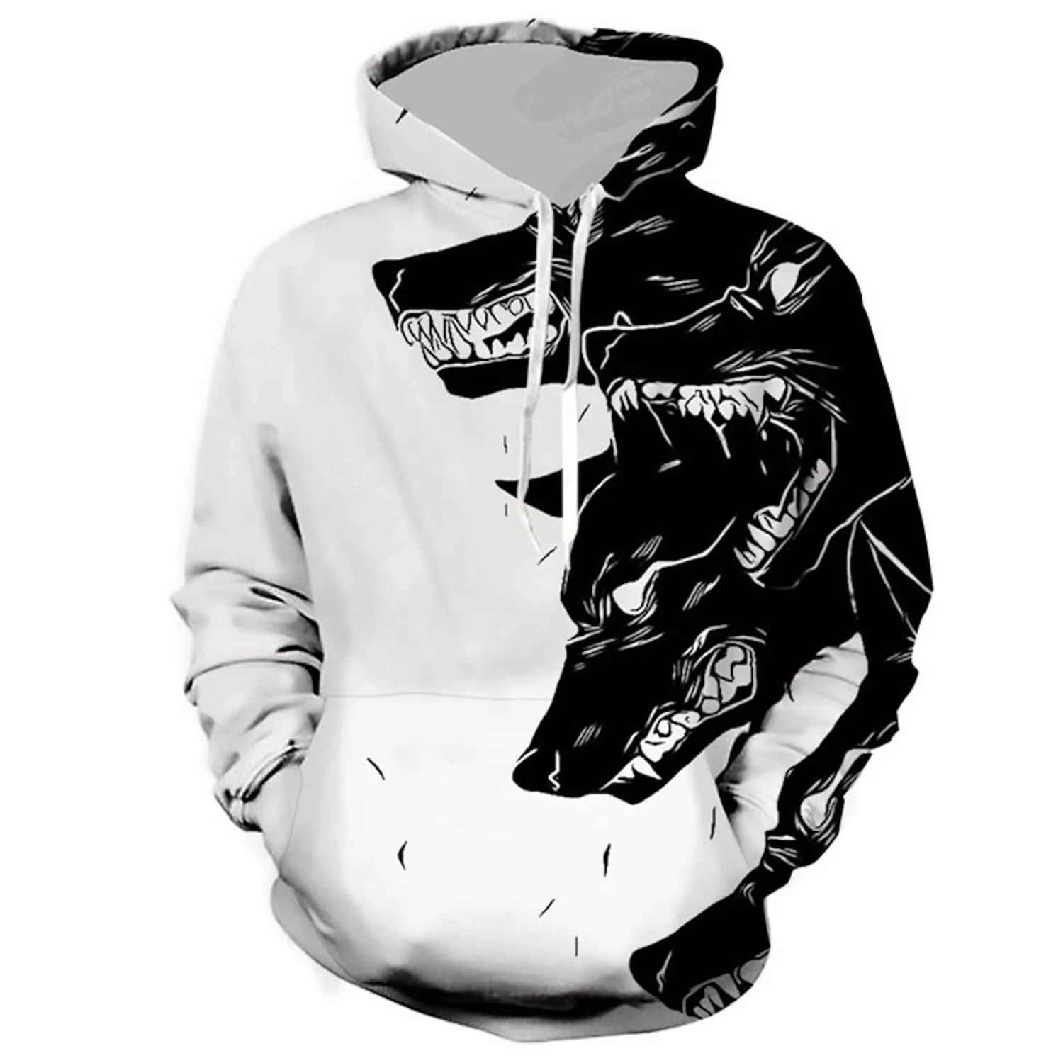 Dropshiping Custom Logo Sweatshirts 3D Tribal Graphic Casual Loose Unisex Pullover Hoodies Sweatshirts Sport Jogging Hoodies