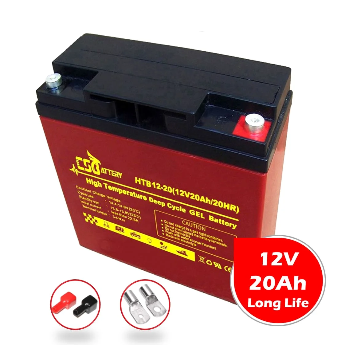 CSBattery 12V20Ah Bateria глубокий цикл гелевая батарея для электрического скутера/гольф-тележки/Vs: Китай производитель ADB
