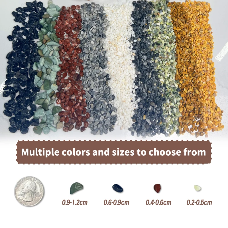 White Natural Stone Pebble Gravel Premium Quality Manufactured by Skilled Pebble Productions