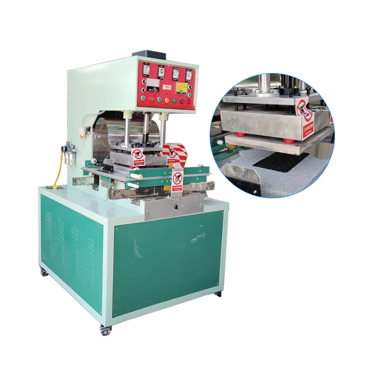 Slide work table high frequency Car floor mat making machine