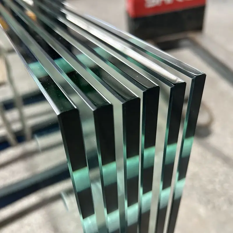 Sliding hotel shower modern bathroom shower rooms vidrio clear tempered glass flat glass Spain