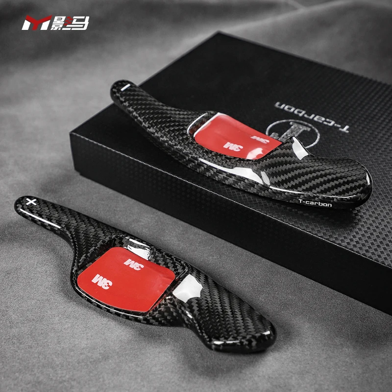 Carbon Fiber Paddle Shifter For Volkswagen Vw Golf Mk8 Golf 8 Carbon Steering Wheel Paddle Shifters