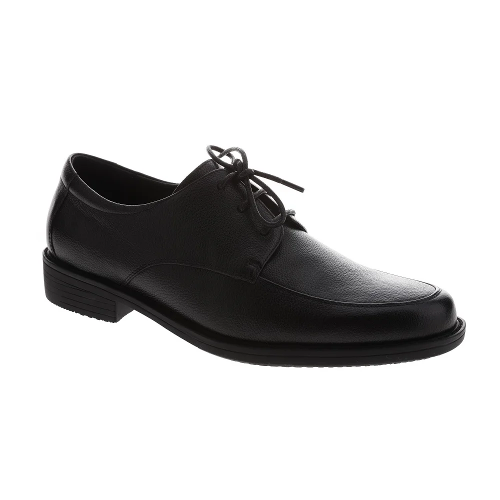 Classic Black Genuine Leather Men Dress Shoes