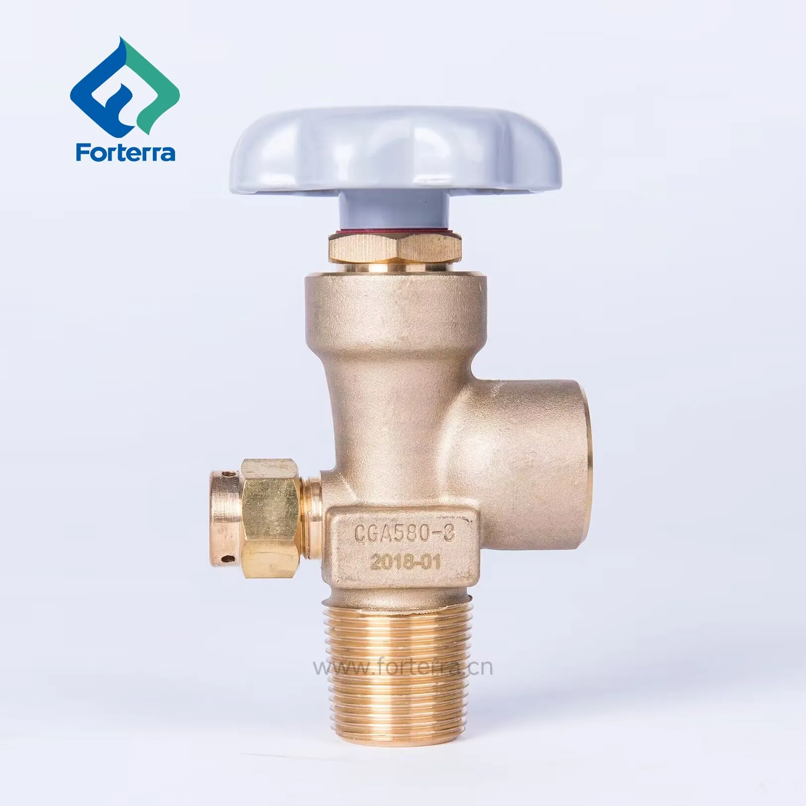 Industry Argon Gas Brass CGA580 Valve CO2 Oxygen Nitrogen Gas Cylinder Valve 2900 Psi Low Price CGA540 Valve