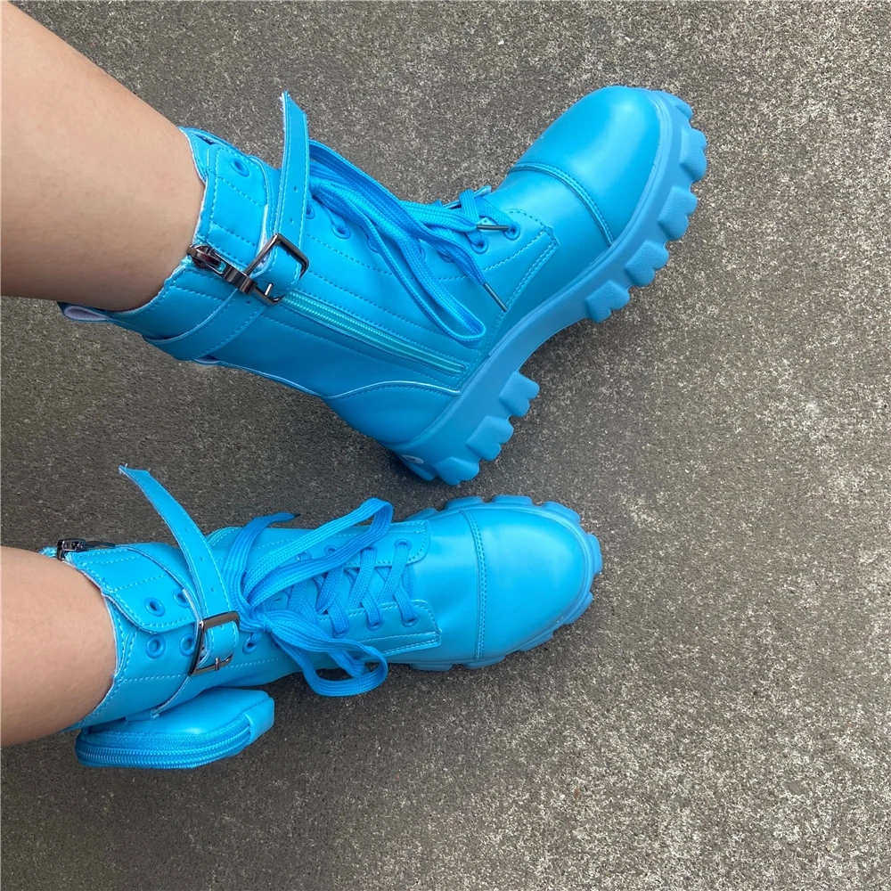 New fashion ladies winter shoes long thigh high leather women martens boots