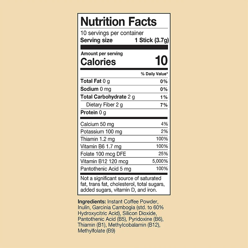 Hot selling food grade slimming powder weight loss coffee instant powder Slimming coffee powder