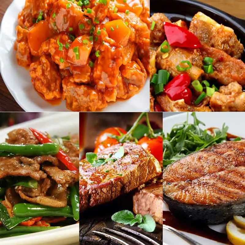  14 шт. силиконовые кухонные приборы с ручкой из нержавеющей