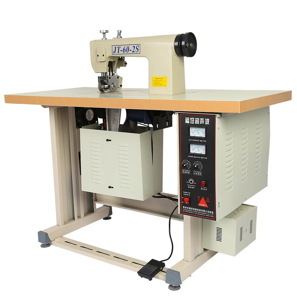 JT-60-2S High Quality Making Sewing Textile Products Ultrasonic Stitching Machine