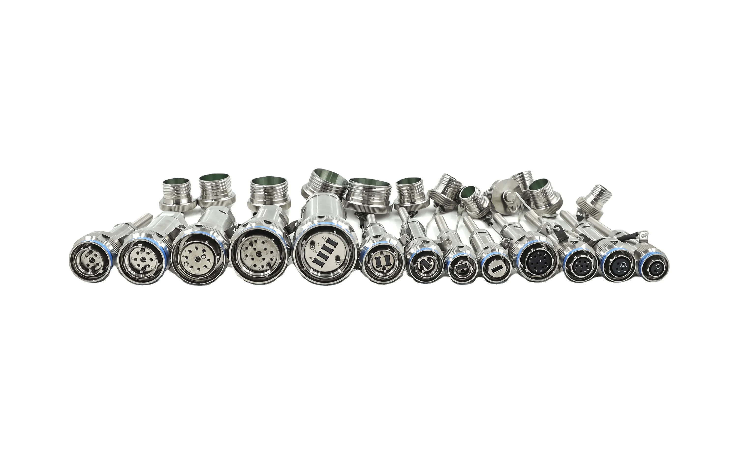 MIL-DTL-38999 Standard J599OC/26F2G2K1N SM-G657A2 2 cores Field use harsh environment use 100M 500M armored cable assembly