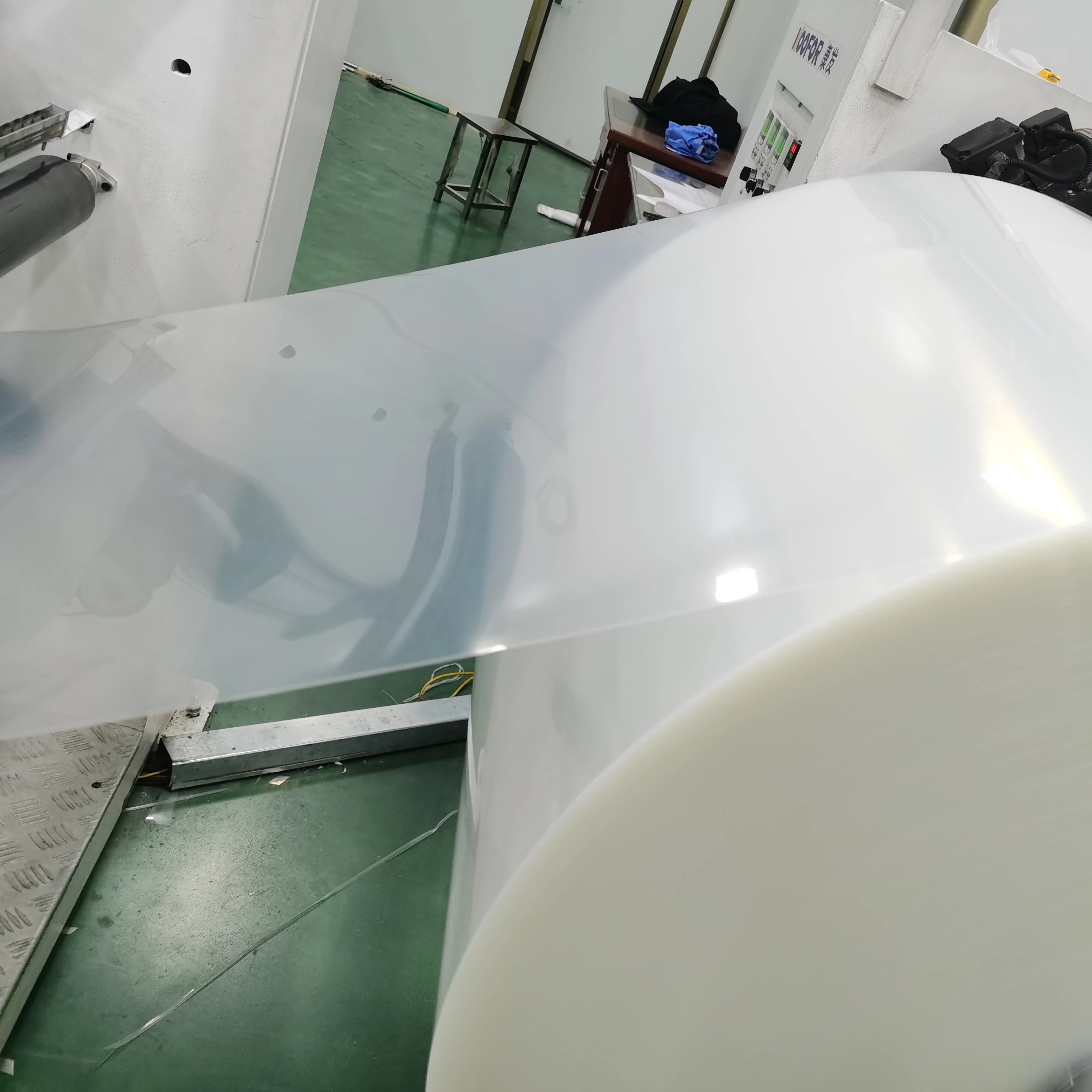 Waterproof PP Large Roll Paper PP Synthetic  Used for cup,high transparency Plastic film roll from polypropylene material