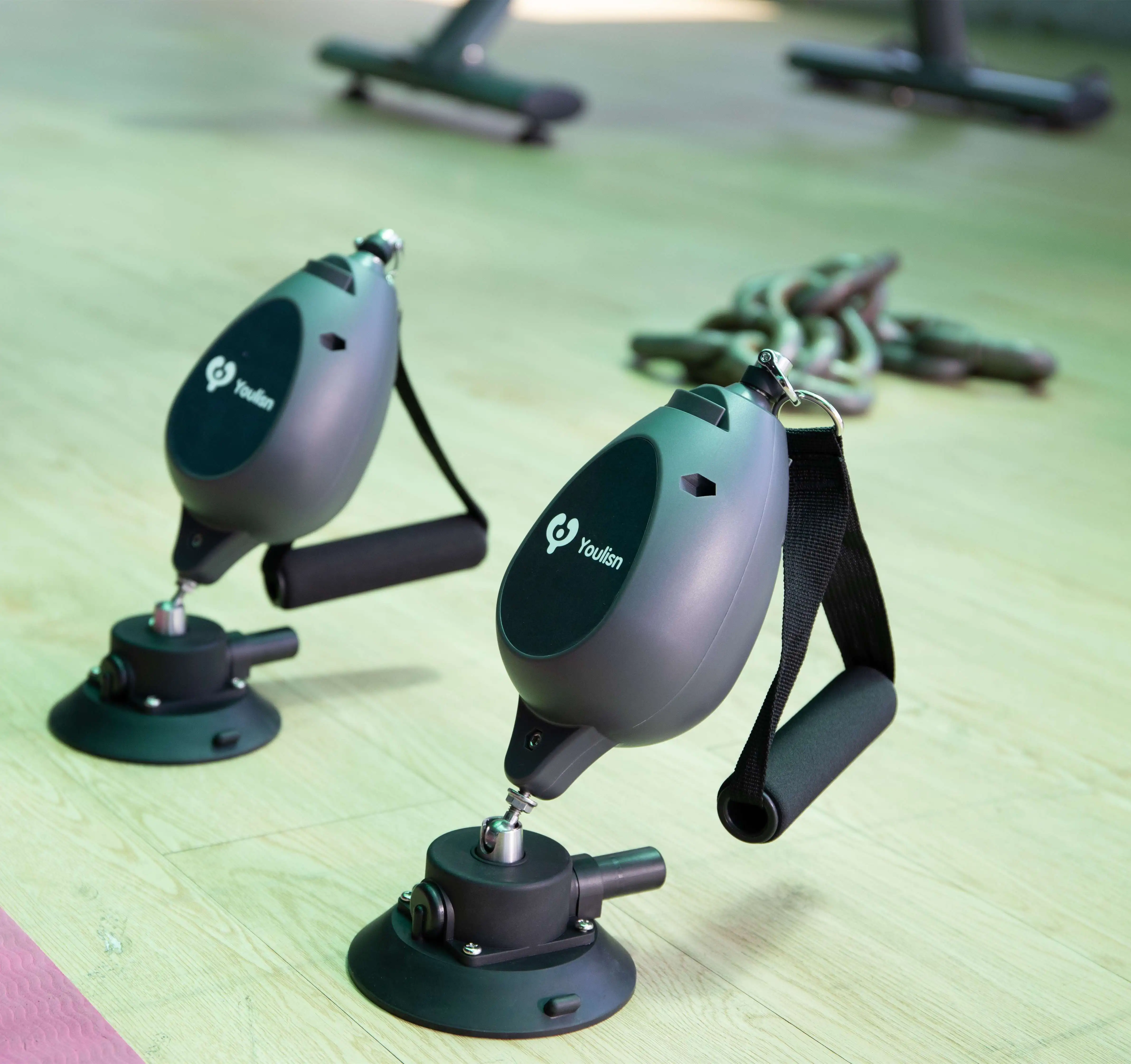 Dual Cable Strength Training Pull Bodyweight Resistance System Home Gym Exercise Wall Mount Tension Rope Trainer For Home