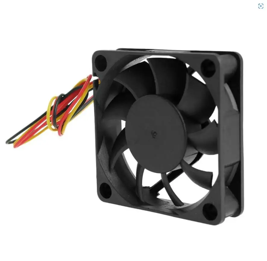 60mm waterproof Industrial Ventilation Fans kp6015 High airflow graphics card fan 60x60x15mm 5v/12v/24v dc inverter cooling fan