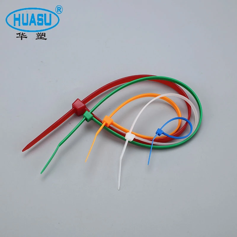Factory Price Self-locking Nylon Cable Tie Manufacturer Well Packed Colorful Plastic Tie Wraps