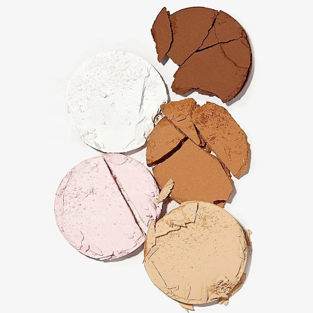 High Quality Face Make Up Foundation Setting Pressed Powder Private Label Talc Free Wholesale Vegan Pink Matte Setting Powder