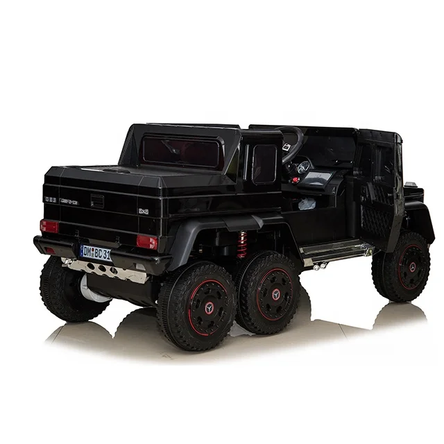 Licensed mercedes 6X6 wheels big kids battery powered electric car kids12v ride on car big car toys for kids to drive