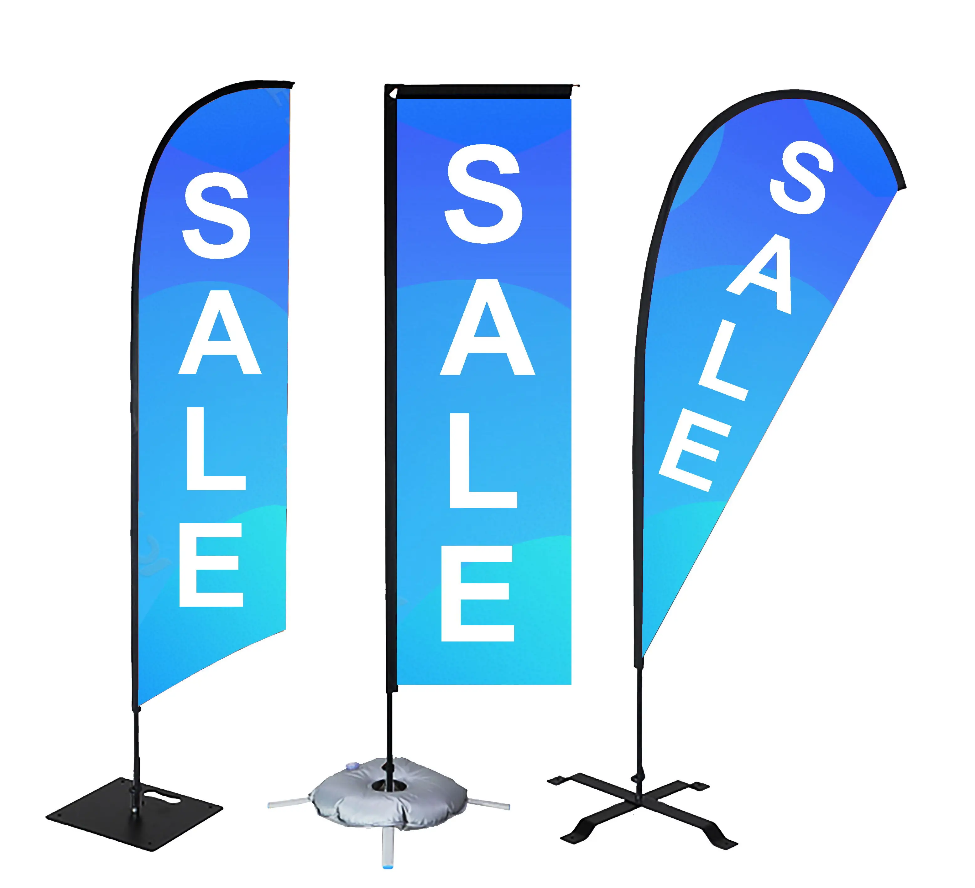 custom  trading flying banner beach feather flag custom advertising beach flags custom waterproof printed beach flag