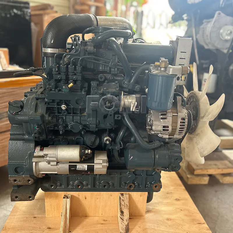 Kubota Diesel Engine V3307-T V3307-CR-T New Assy 54.6KW 2200rpm