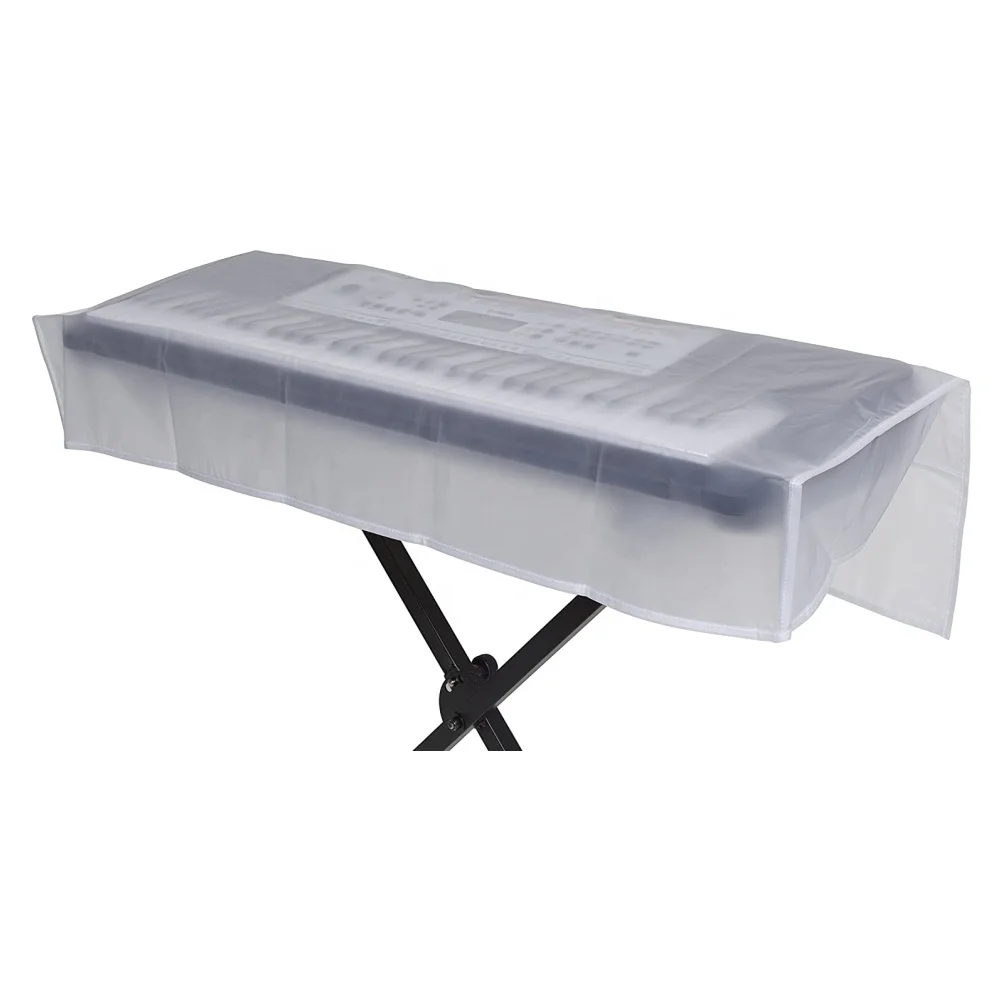 ZL-Durable waterproof Transparent TPU cover Electronic Piano Keyboard Cover for 88-key