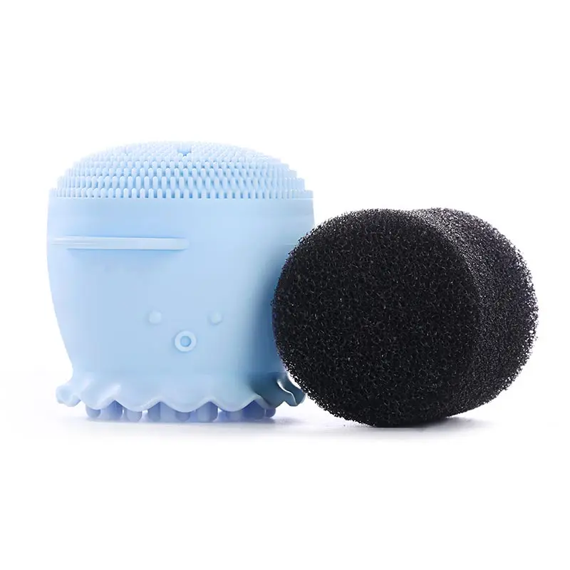 Soft Silicone Facial Cleansing Scrub Silicone Face Brush  for Massage