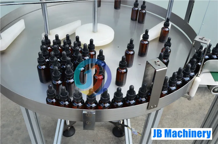  JB-WZ80 Automatic cardboard packaging machine for tincture bottle hemp oil