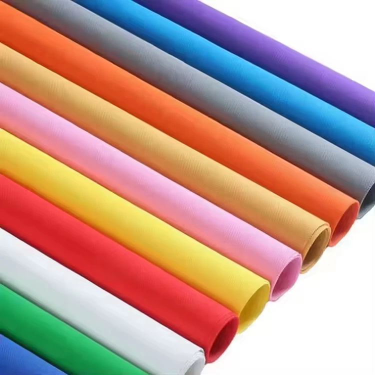 Factory Custom Eco-friendly Reusable Water Absorbent 100% PP Spunbond Non Woven Fabric For Nonwoven Bag