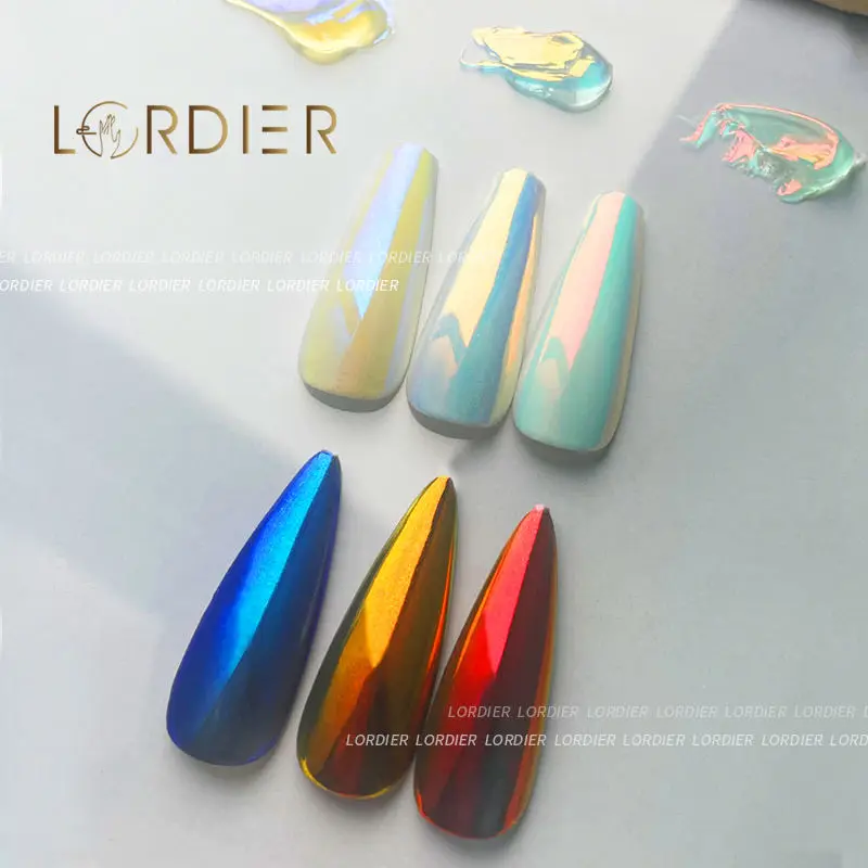 Mirror Nail Powder Pigment Fairy Dust Chrome Nail Powder For Nail Decoration