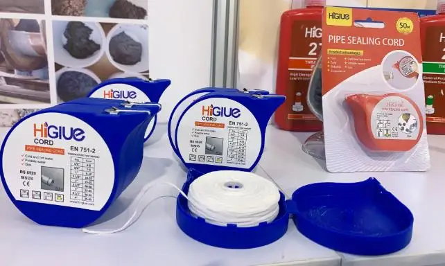 HIGLUE 55 Water And Gas Leak Fix Thread sealing cord 150m